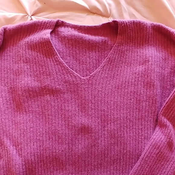 Dusty Raspberry Sweater - Picture 2 of 2